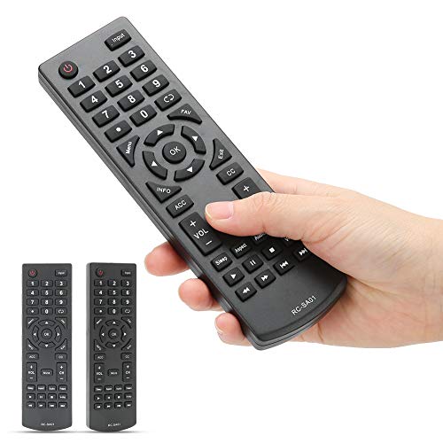 Denash Langlebiger Seiki LED TV RC-SA01 Fernbedienung Ersatzsteuerung Langstrecke für Fernseher für Seiki LED TV RC-SA01 ABS-Material Geeignet von Denash