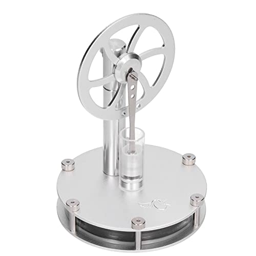 Denash Low -Temperatur -Stirling Motormodell Premiumqualität Wärme Motor für Wissenschaftsexperiment Spielzeugklassenzimmer Präsentation von Denash