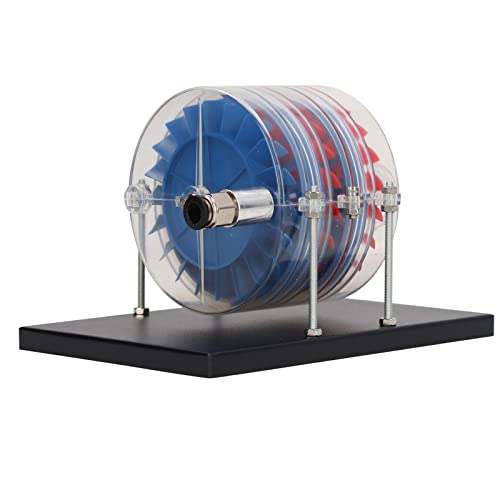 Denash Physikalische Turbinendemdemonstrationsmodell Betriebsprinzip Labordampfturbinenmodell, Unterrichtsdemonstrationen, Eisen Organischer Glas Kunststoff von Denash