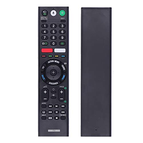 Denash RMF-TX200P TV-Fernbedienungsersatz, Einfach zu Verwendende Sprachfernbedienung für 4K Bravia TV, Ideal für Verlorene oder Beschädigte Fernbedienung, Schwarzes ABS-Material Denash RMF-TX200P TV-Fernbedienungsersatz, Einfach zu Verwendende Sprachfernbedienung für 4K Bravia TV, Ideal für Verlorene oder Beschädigte Fernbedienung, Schwarzes ABS-Material von Denash