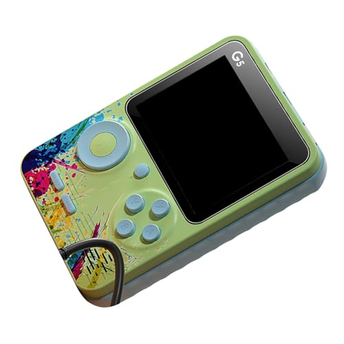 Denash -Spielekonsole mit Sensiblen Schlüsseln und 3,0 -Zoll Bildschirmgröße, Handheld Gaming Gerät Unterstützt Speicherkartenerweiterung, Perfektes Handheld Gamepad für (Green) von Denash