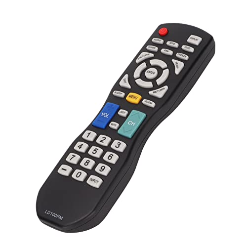 Denash TV -Fernbedienung Ersatz für Langlebige Lange Lebensdauer für Apex LD3249 LD3288 LD3288T LD3288M LD4077 LE4077M TV, ABS -Material Denash TV -Fernbedienung Ersatz für Langlebige Lange Lebensdauer für Apex LD3249 LD3288 LD3288T LD3288M LD4077 LE4077M TV, ABS -Material von Denash