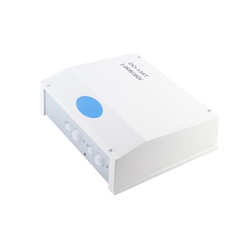 Denash Ultra Dünn Digital Dampfmotor Controller Sauna Herd Separate Steuerkasten ABS und Aluminiumzinkblech, 35-110 ℃ Temperaturregelung für Sauna Spa Room (Black) von Denash