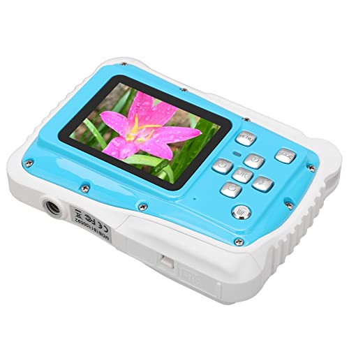 Denash Unterwasserkamera 21MP HD wasserdichte Digitalkamera für Strand Fotografie Blau von Denash