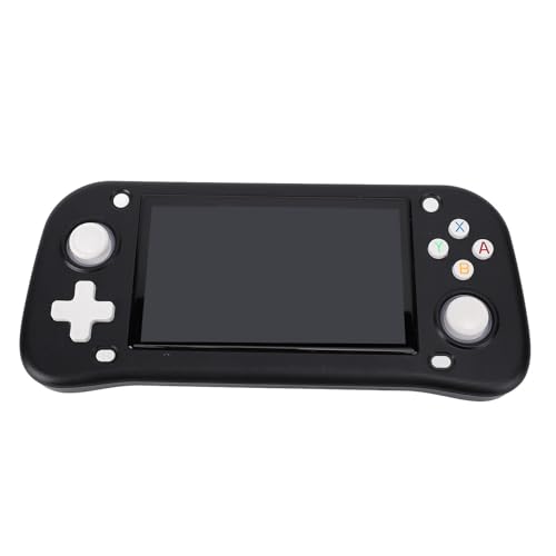 Handheld Spiele für Kinder, 4,3 Zoll Open Source Retro Videospiele, Tragbarer Gaming Player mit Wiederaufladbarem Akku (64G #11) von Denash