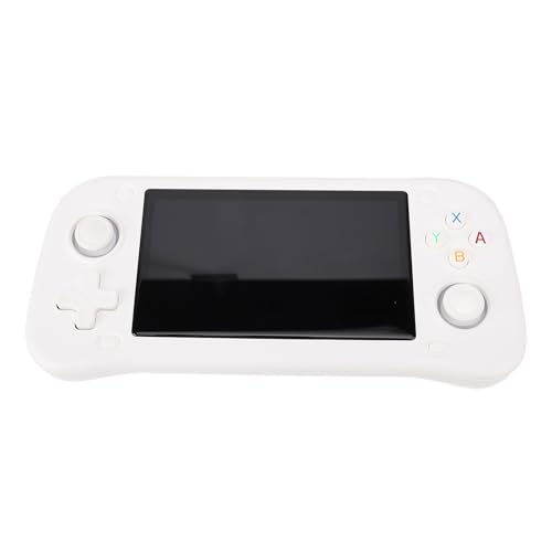 Handheld Spiele für Kinder, 4,3 Zoll Open Source Retro Videospiele, Tragbarer Gaming Player mit Wiederaufladbarem Akku (64G #12) von Denash