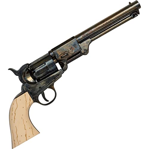 Deko Revolver Griswold & Gunnison USA 1851 grau Blue Steel Deko Revolver Griswold & Gunnison USA 1851 grau Blue Steel von Denix