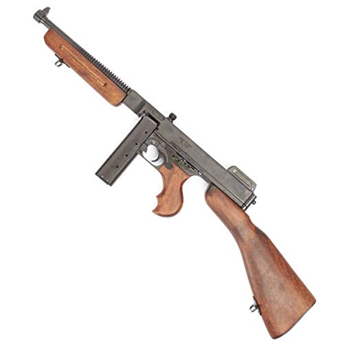 Deko Waffe Thompson M1A1 mit Stangenmagazin von Denix