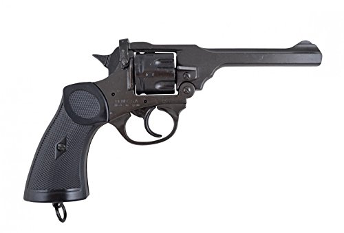 Denix Replik Webley MK 4 Revolver Waffe des Abenteurers Jones Kal. 38 von Denix
