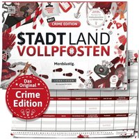 DENKRIESEN DESL2032 Stadt Land VOLLPFOSTEN® - Crime Edition - Mordslustig - A4 von Denkriesen