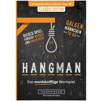 DENKRIESEN HM2001 HANGMAN - CLASSIC EDITION "Galgenmännchen TO GO" DENKRIESEN HM2001 HANGMAN - CLASSIC EDITION "Galgenmännchen TO GO" von Denkriesen