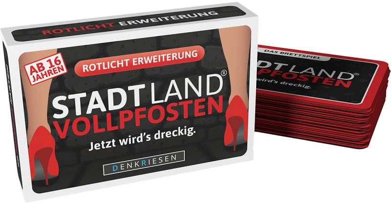 STADT LAND VOLLPFOSTEN - Das Brettspiel – ERWEITERUNG von Denkriesen