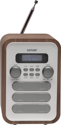Denver DAB-48 Küchenradio UKW, DAB+ Bluetooth® Weiß von Denver