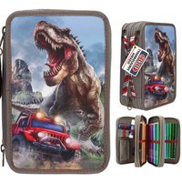 Dino World 3 Fach Federtasche NEW WORLD von Depesche Vertrieb GmbH & Co. KG