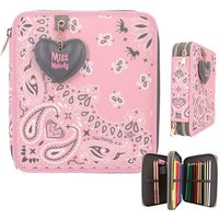 Miss Melody 2-Fach Federtasche mit Anhänger BANDANA von Depesche Vertrieb