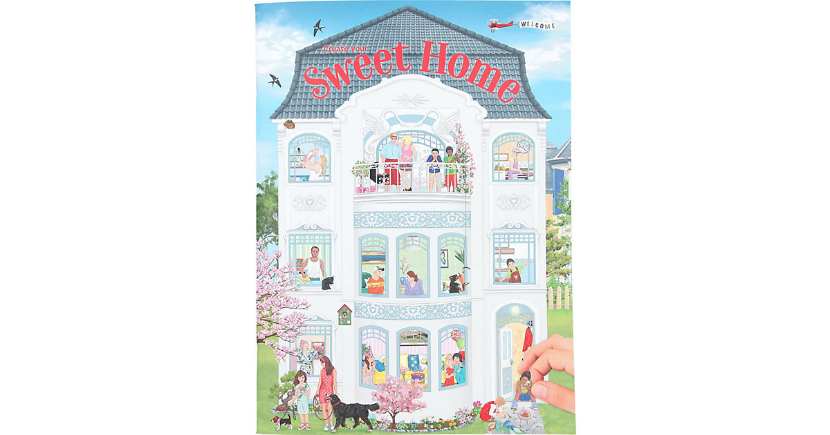 Buch - Create your Sweet Home Special Malbuch Buch - Create your Sweet Home Special Malbuch von Depesche