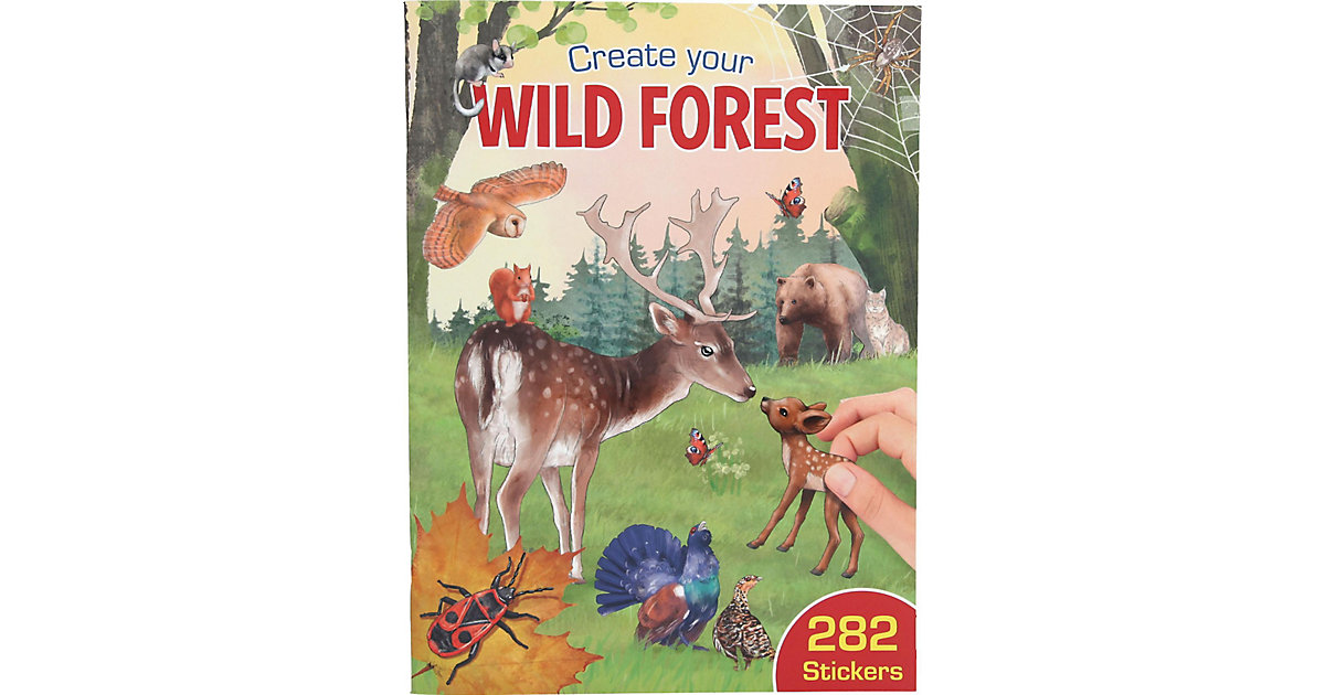 Buch - Create your Wild Forest Special Malbuch Buch - Create your Wild Forest Special Malbuch von Depesche