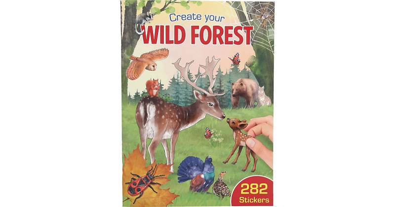 Buch - Create your Wild Forest Special Malbuch von Depesche