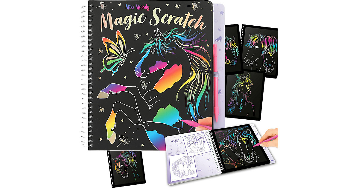 Buch - Miss Melody Magic Scratch Book Buch - Miss Melody Magic Scratch Book von Depesche