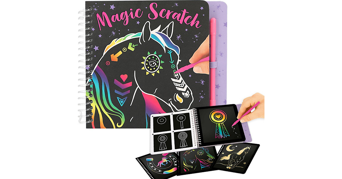 Buch - Miss Melody Mini Magic Scratch Book von Depesche