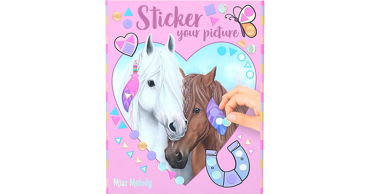 Buch - Miss Melody Sticker Your Picture Buch - Miss Melody Sticker Your Picture von Depesche