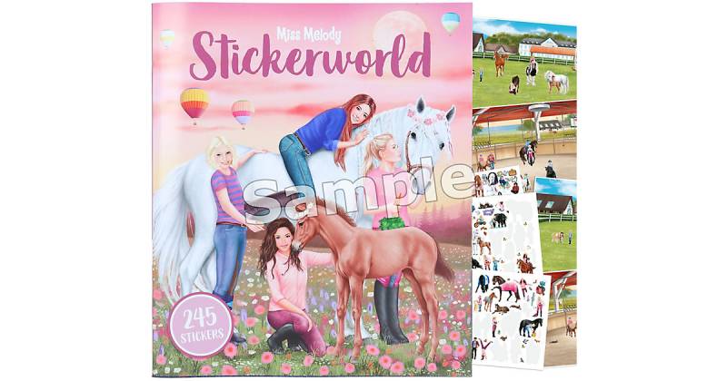 Buch - Miss Melody Stickerworld von Depesche