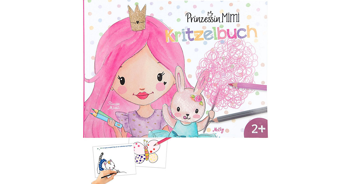 Buch - Princess Mimi Kritzel Malbuch Buch - Princess Mimi Kritzel Malbuch von Depesche