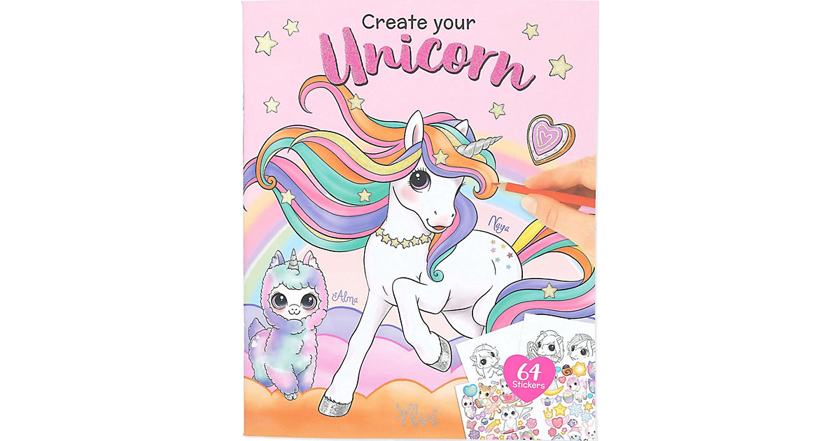 Buch - Ylvi and the Minimoomis Create your Unicorn Malbuch Buch - Ylvi and the Minimoomis Create your Unicorn Malbuch von Depesche