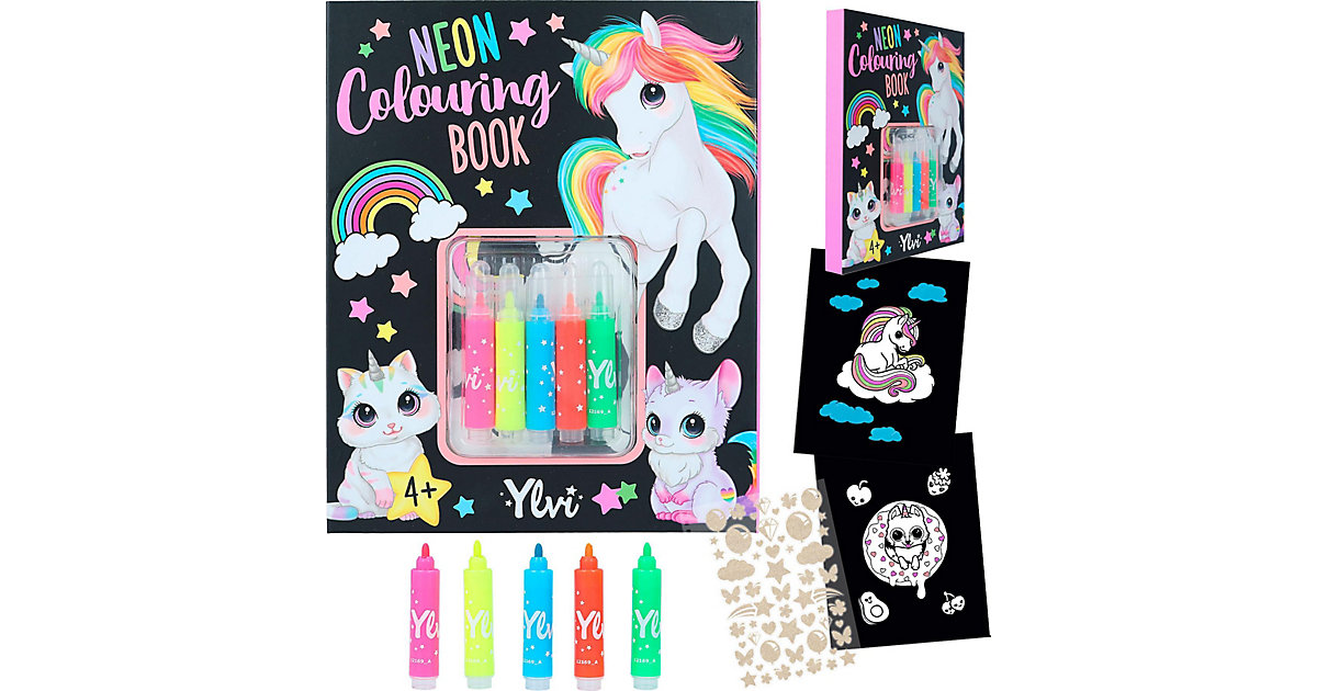 Buch - Ylvi & the Minimoomis Neon-Malbuch-Set Buch - Ylvi & the Minimoomis Neon-Malbuch-Set von Depesche
