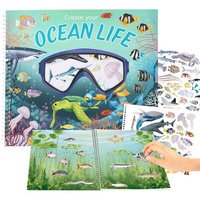 DEPESCHE 0013600 Create your Ocean Life mit Holofolien Stickern von Depesche