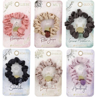 DEPESCHE 0013836 Heart Moments Scrunchies mit Edelstein - sortiert von Depesche
