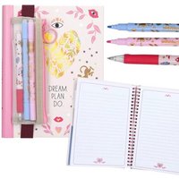 DEPESCHE 0013891 PENfection Notizbuch mit Stifteset Allover von Depesche