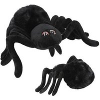 DEPESCHE 0013902 Adventure World Plüsch Spinne 20 cm schwarz von Depesche