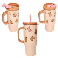 DEPESCHE 0014143 PENFection To Go Becher mit Strohhalm CAPYBARA DEPESCHE 0014143 PENFection To Go Becher mit Strohhalm CAPYBARA von Depesche