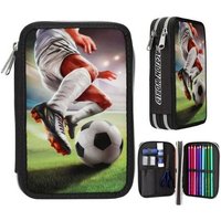 DEPESCHE 0014185 Action World 2 Fach Federtasche Fussball DEPESCHE 0014185 Action World 2 Fach Federtasche Fussball von Depesche