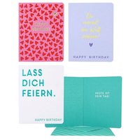 DEPESCHE 0014243 Klappkarten farbenFROH classic - sortiert von Depesche