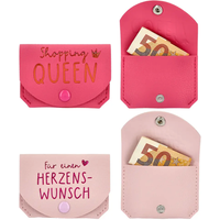 DEPESCHE 0014293 WUNSCHERFÜLLER Geldtäschchen aus Kunstleder - sortiert DEPESCHE 0014293 WUNSCHERFÜLLER Geldtäschchen aus Kunstleder - sortiert von Depesche