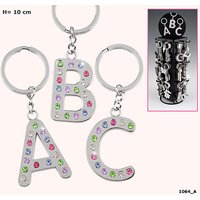 DEPESCHE 1064 Schlüsselanhänger, Alphabet - bunte Steine von Depesche