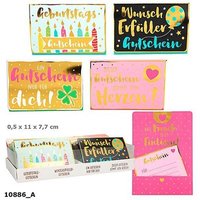 DEPESCHE 10886 WUNSCHERFÜLLER Umschlag mit Gutschein, sortiert DEPESCHE 10886 WUNSCHERFÜLLER Umschlag mit Gutschein, sortiert von Depesche