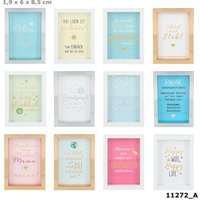 DEPESCHE 11272 Bilderrahmen mit Komplimenten, sortiert DEPESCHE 11272 Bilderrahmen mit Komplimenten, sortiert von Depesche