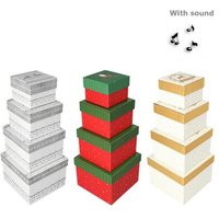 DEPESCHE 11310 Weihnachtsgeschenkbox mit Sound klein, sortiert von Depesche