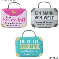 DEPESCHE 11476 WUNSCHERFÜLLER Geldkoffer, sortiert von Depesche
