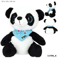 DEPESCHE 11708 SNUKIS Plüsch Panda Piet 18 cm von Depesche