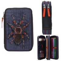 DEPESCHE 13332 Adventure World 2 Fach Federtasche mit Spinne DEPESCHE 13332 Adventure World 2 Fach Federtasche mit Spinne von Depesche