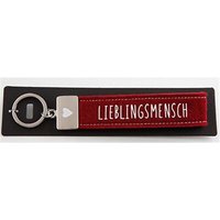 DEPESCHE 4298 "Glücksfilz" Schlüsselband - Lieblingsmensch von Depesche
