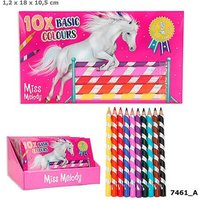 DEPESCHE 7461 Miss Melody Buntstift-Set 10 Basic Farben von Depesche