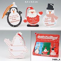 DEPESCHE 7489 Geschenkanhänger Weihnachtsfiguren DEPESCHE 7489 Geschenkanhänger Weihnachtsfiguren von Depesche