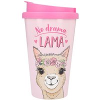 DEPESCHE To Go Becher mit Spruch No Drama Lama von Depesche