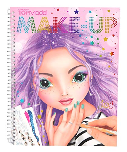 Depesche 10199 Malbuch Create Your Make Up TOPModel, bunt von Depesche