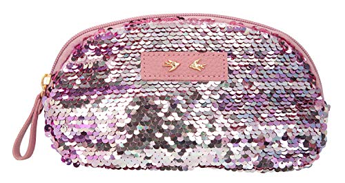 Depesche 10358 - Kosmetiktasche mit Pailletten Trend Love, mauve Depesche 10358 - Kosmetiktasche mit Pailletten Trend Love, mauve von Depesche